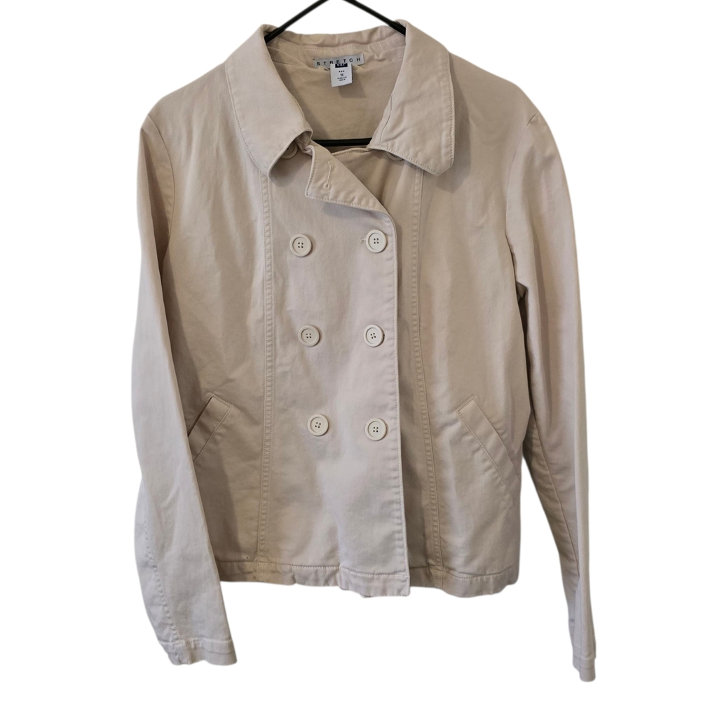 GAP Size 16 Off White Stretch Jacket